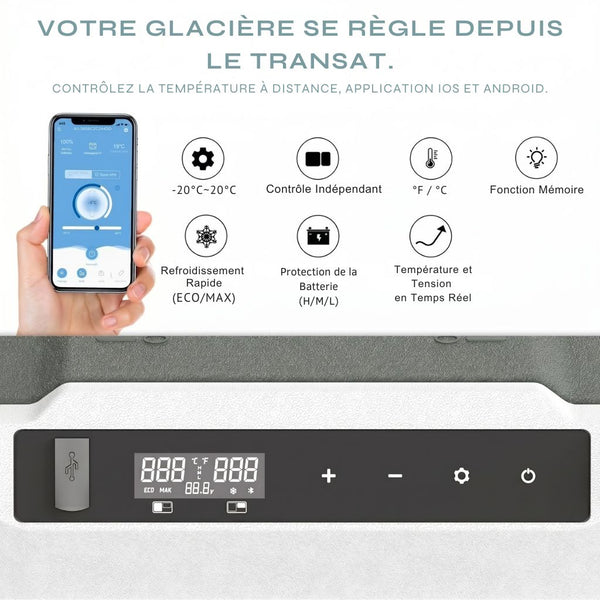 Réglez la température
